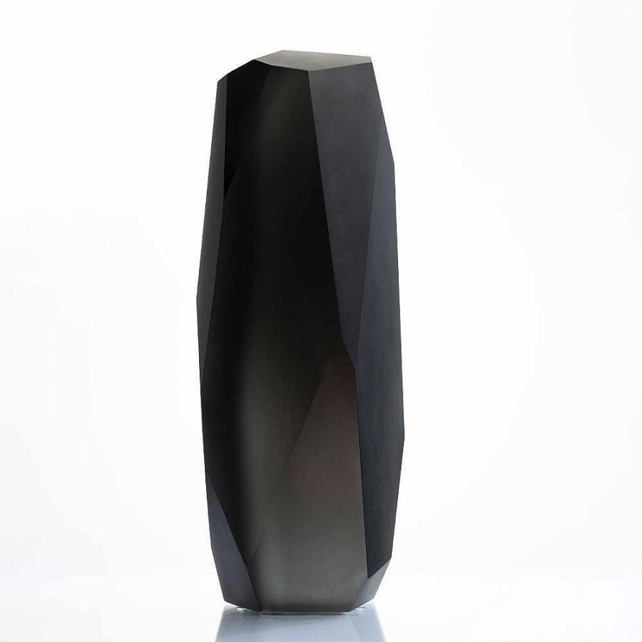 The Art Pieces | Lalique Rockstone 40, Arik Levy & Lalique Art, 2019 Dark Gray Crystal