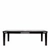 Tables | Lalique Raisins Rectangular Table Clear Crystal And Black Lacquered/ Large Size