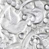 Decorative Panels | Lalique Merles Et Raisins Head Up Decorative Panel Clear Crystal/ Chrome/ Mirrored