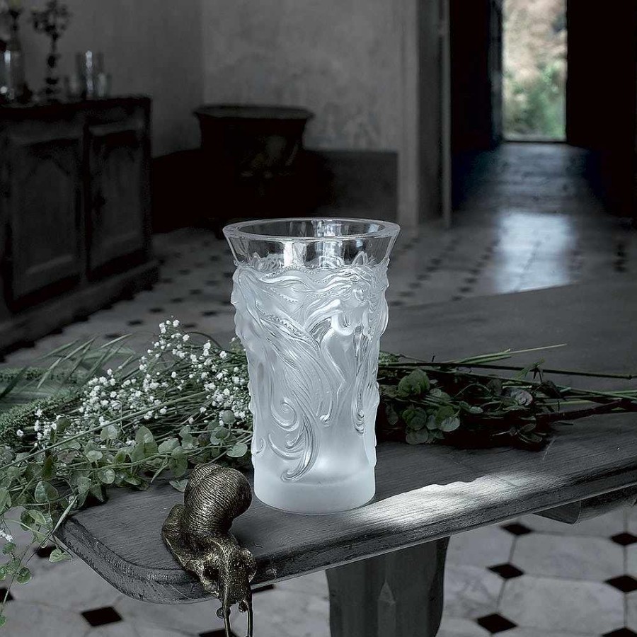 Vases | Lalique Le Pretre Marie, Rene Magritte And Lalique, 2023 Clear Crystal