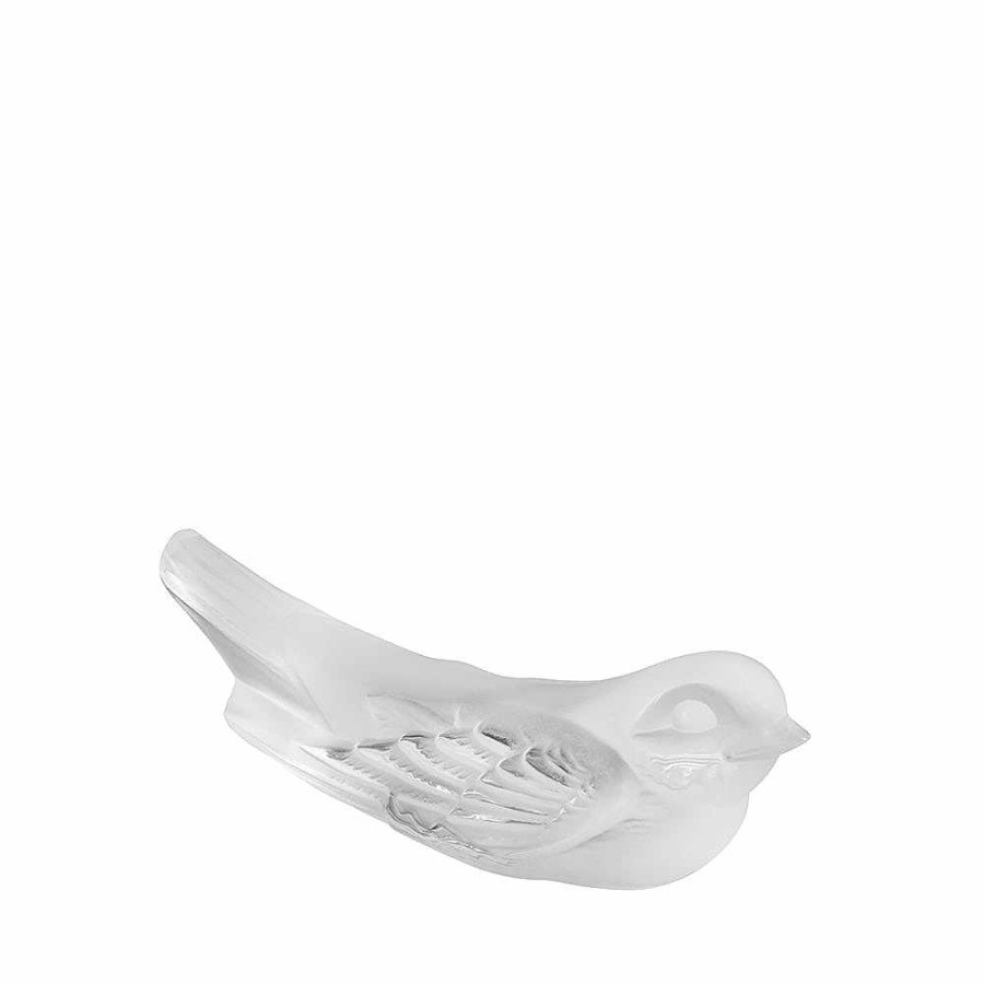 Sculptures | Lalique Swallow Knife-Rest Sculpture Clear Crystal