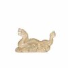 Sculptures | Lalique Tianlong Dragon Sculpture Clear/ Gold Luster Crystal