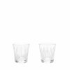 Glasses | Lalique Lotus, 2 Tumblers Set 20 Cl