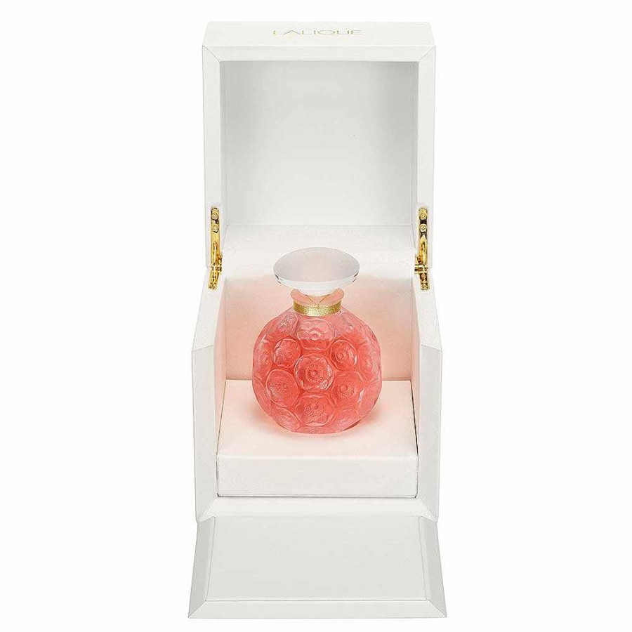 Crystal Limited Editions | Lalique Collectible Crystal Flacon "Anemone" Parfum/ 150 Ml (5 Fl. Oz.)