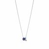 Necklaces | Lalique L'Oiseau Tonnerre Necklace White Gold/ Lapis Lazuli/ Quartz/ Topaz/ Diamond