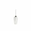 Ceiling Lamps & Lights | Lalique Plumes Ceiling Lamp Clear Crystal/ Chrome Finish