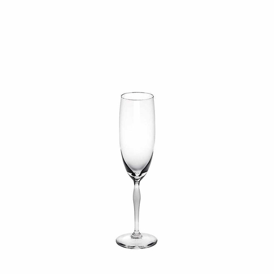 Glasses | Lalique 100 Points Champagne Glass Clear Crystal