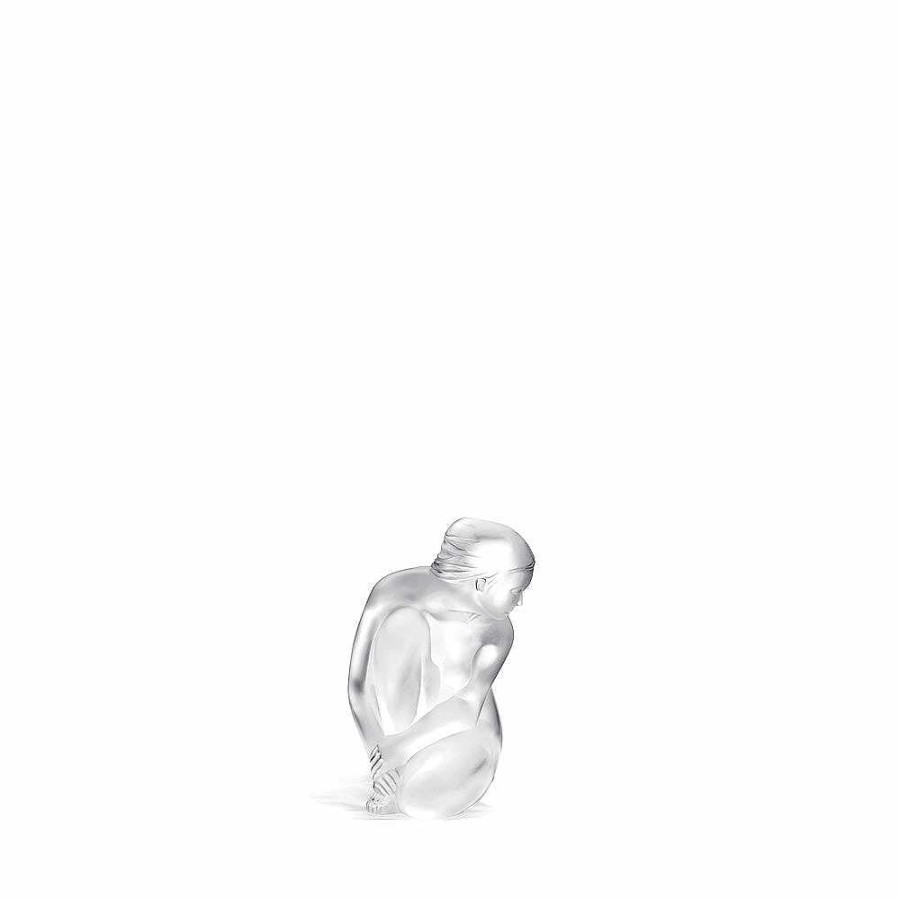 Sculptures | Lalique Venus, Small Nude Sculpture Clear Crystal